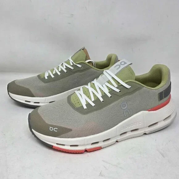 New 9.5 ON Cloudnova Form 2 sneakers in Chalk / Salmon from Anthropologie - Picture 8 of 11